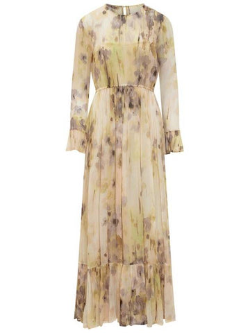 Jucca Long Dress With Flounce - JUCCA - BALAAN 1