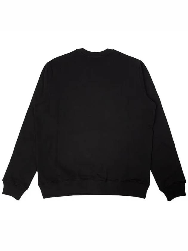 Men s Graffiti Logo Sweatshirt Black 2000MM513 - MSGM - BALAAN 7