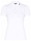 Women's Tour Tech Golf Polo White - J.LINDEBERG - BALAAN 2