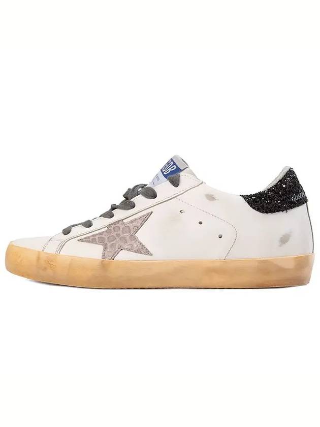 Superstar Glitter Low Top Sneakers White - GOLDEN GOOSE - BALAAN 3