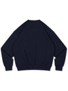 V Heavy Sweat Matin Sweatshirt Navy - DE GRAND MATIN - BALAAN 4