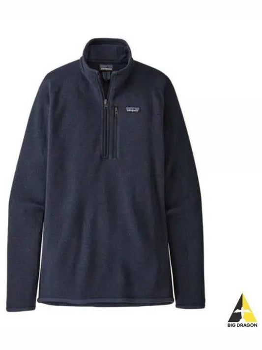 Men's Better Sweater Quater Zip Fleece Jacket Navy - PATAGONIA - BALAAN 2