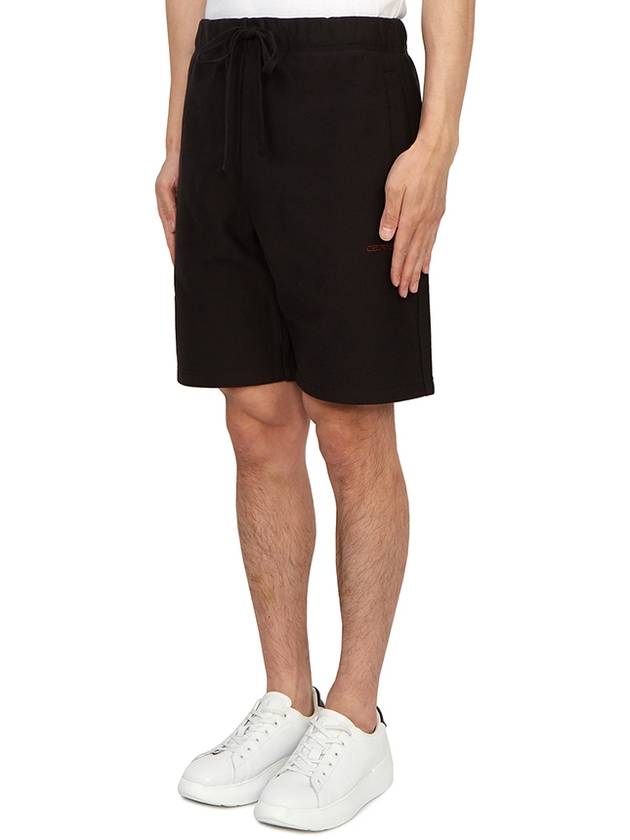 American Script Sweat Short Black - CARHARTT WIP - BALAAN 3