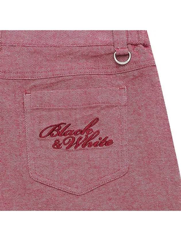 Garment Washing Pants5024 LZWCRED - BLACK&WHITE - BALAAN 4