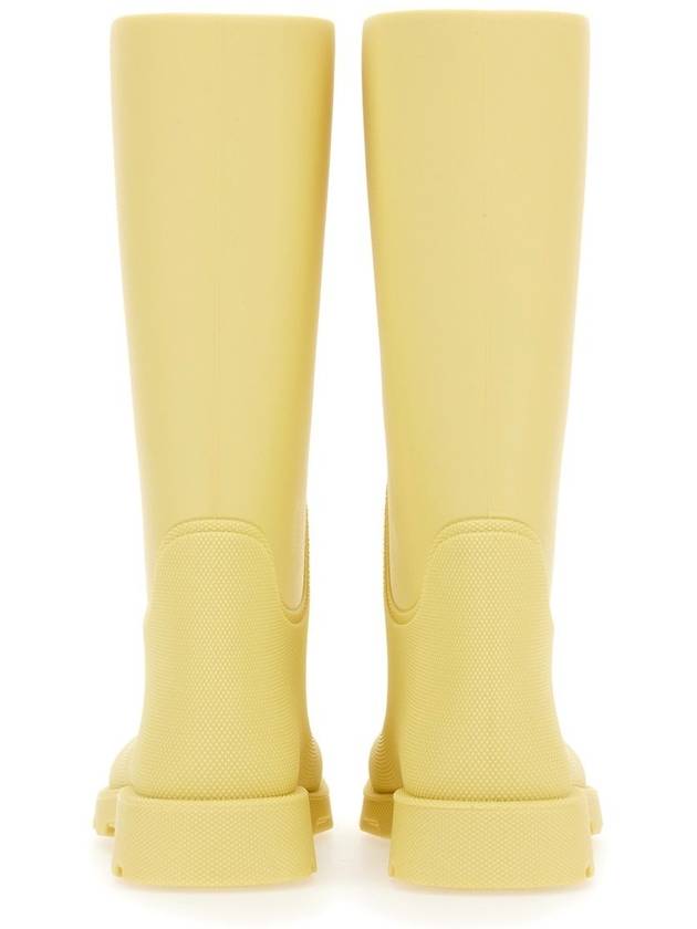 Marsh Long Rain Boots Beige - BURBERRY - BALAAN 6