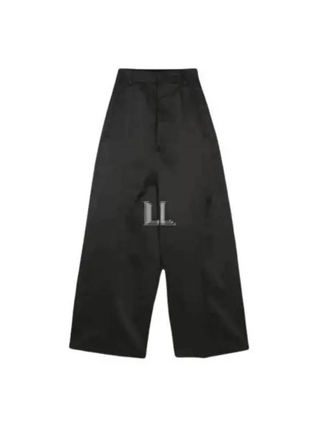 Pleated Wide Pants Black - MAISON MARGIELA - BALAAN 2