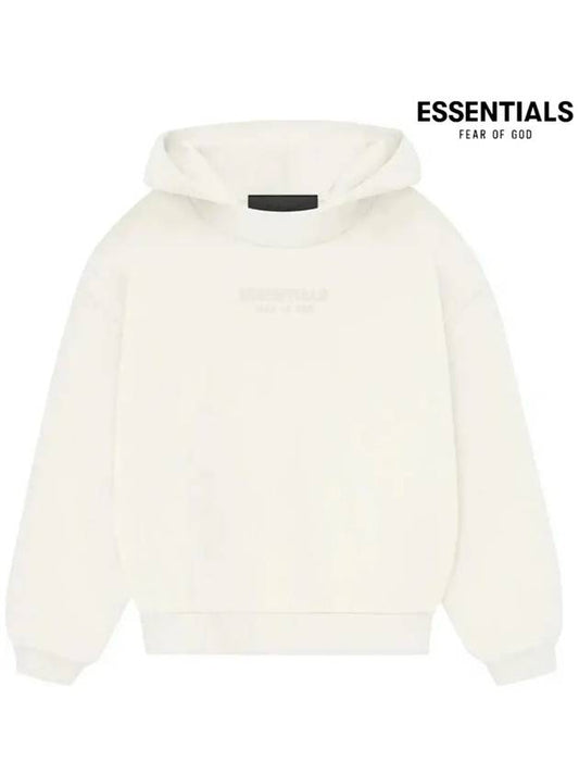 Fear of God Essentials Oversized Logo Applique Hooded Sweatshirt Cloud Dancer - FEAR OF GOD ESSENTIALS - BALAAN 1