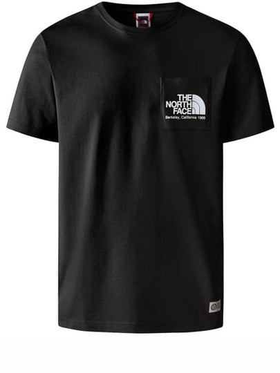 Berkeley California Pocket Short Sleeved T-Shirt Black - THE NORTH FACE - BALAAN 2