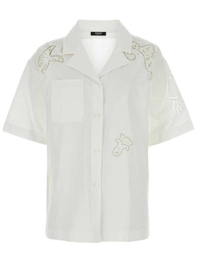 Notched collar button shirt 10161441A11467 - VERSACE - BALAAN 2