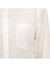 Round Collar Shirt White - THOM BROWNE - BALAAN 11