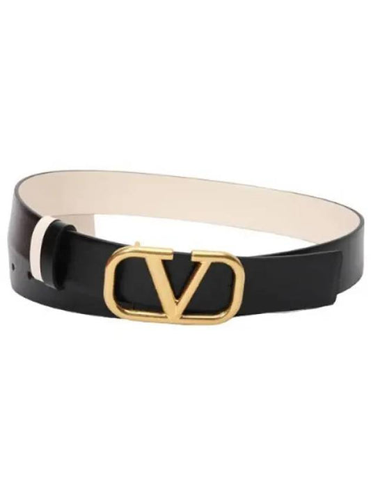 Logo Signature Reversible Belt Women s Waistband - VALENTINO - BALAAN 1