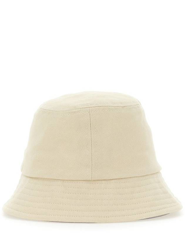 Haley Logo Bucket Hat Ivory - ISABEL MARANT - BALAAN 3