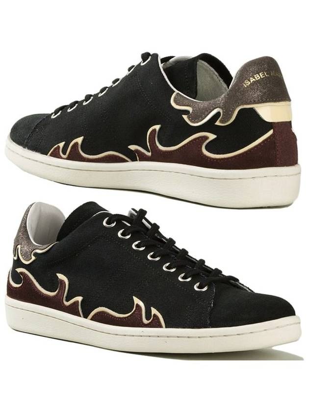 11Th Anniversary Gilly Low Top Sneakers Black - ISABEL MARANT - BALAAN 1