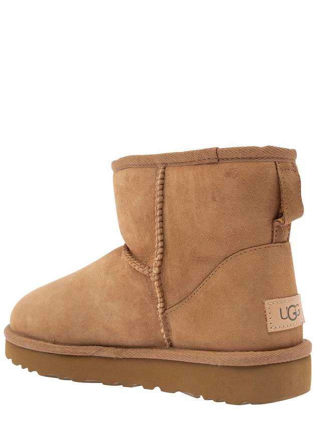 'Mini Classic Ii' Beige Pull-On Boots In Suede Woman - UGG - BALAAN 3