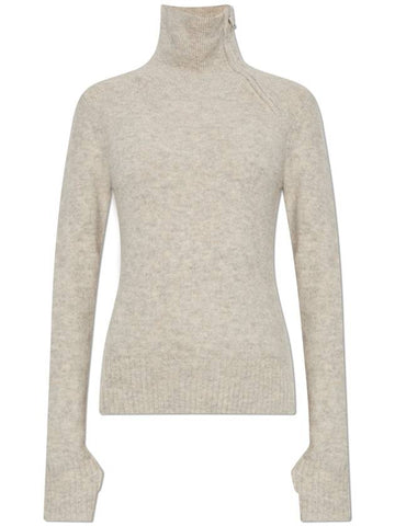 Marant Etoile Turtleneck Odelle, Women's, Grey - ISABEL MARANT ETOILE - BALAAN 1