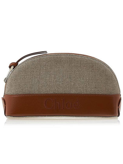 Women's Sense Pouch Bag Beige Caramel - CHLOE - BALAAN 2