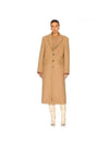 WARDROBE NYC Single breasted wool coat W4002R01 CAMEL - ETC - BALAAN 2