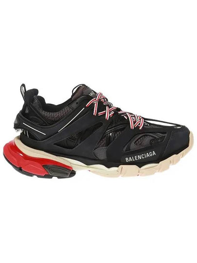 Track Low Top Sneakers Red Black - BALENCIAGA - BALAAN 2