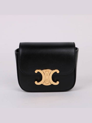 Black Triumph Nano Cross Bag - CELINE - BALAAN 1