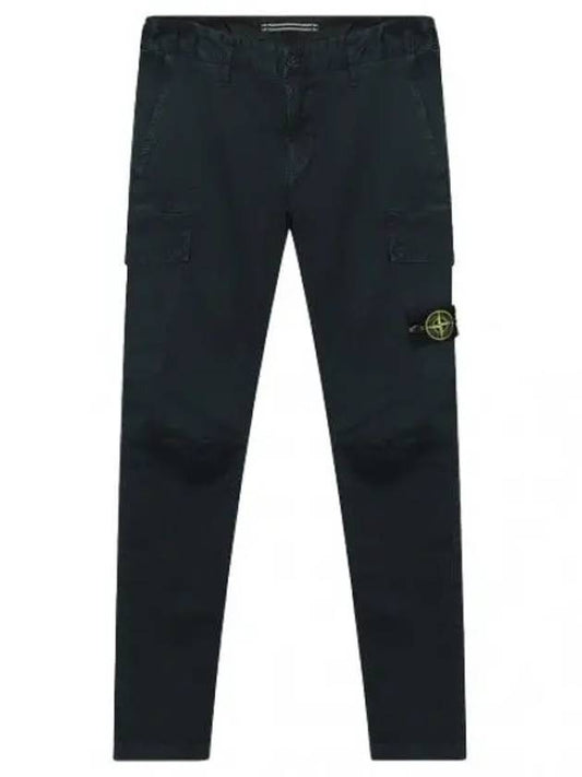 Broken Twill Stretch Cotton Cargo Pants Men s Trousers - STONE ISLAND - BALAAN 1