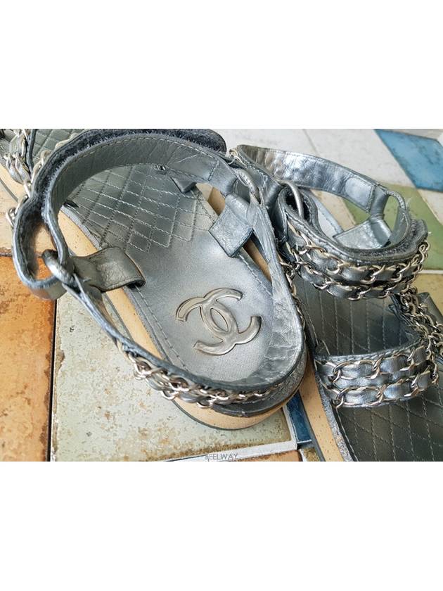 women sandals - CHANEL - BALAAN 8