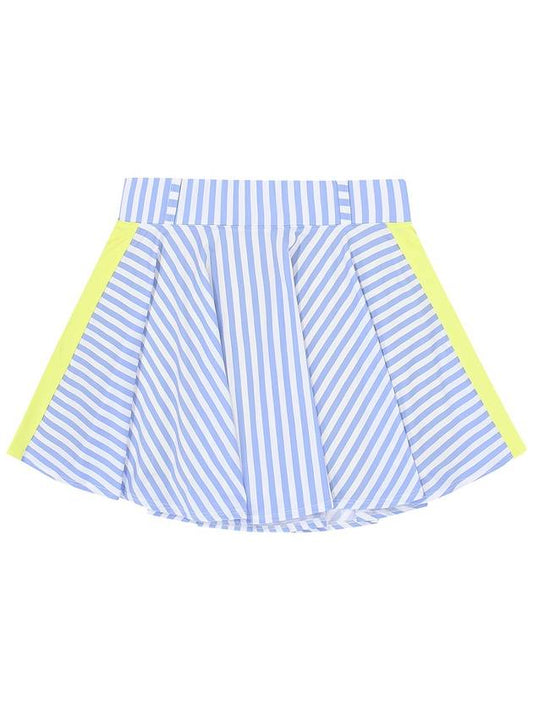 C23MSK006W Striped Jersey Full Skirt Blue - CHUCUCHU - BALAAN 1