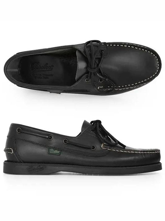 Barth Marine Lisse Loafers Black - PARABOOT - BALAAN 2