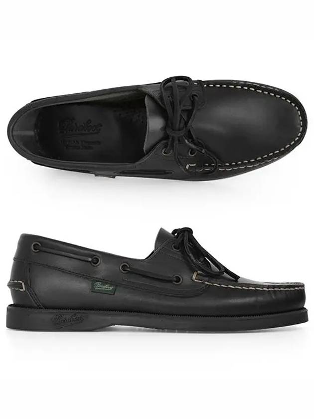 Barth Marine Lisse Loafers Black - PARABOOT - BALAAN 5