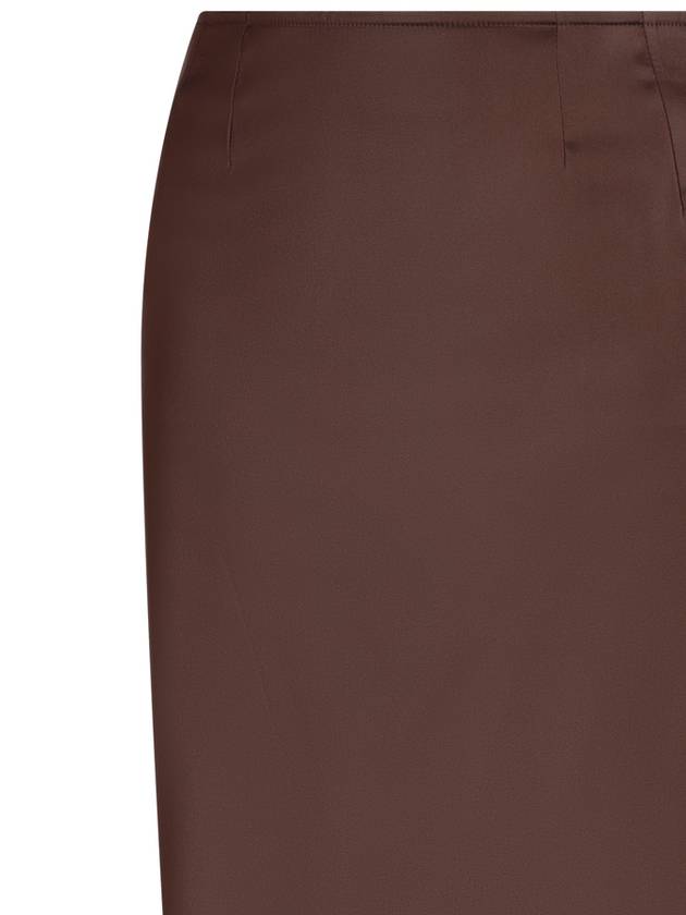 Short Skirt F4COJTFURMVM1512 BROWN - DOLCE&GABBANA - BALAAN 4