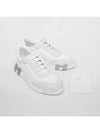 Bouncing Sneakers Mesh Suede Goatskin Blanc Blanc - HERMES - BALAAN 11