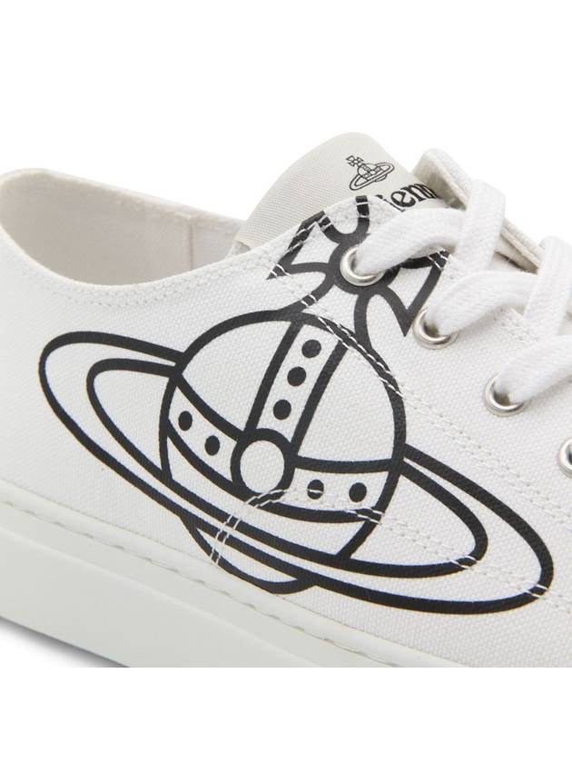 ORB Logo Low Top Sneakers White - VIVIENNE WESTWOOD - BALAAN 11