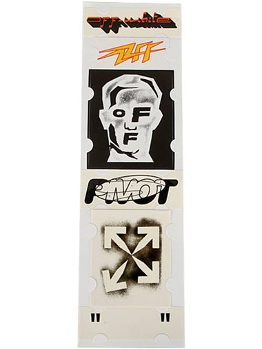 Graphic Sticker Set White - OFF WHITE - BALAAN 1