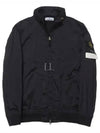 Men's Logo Patch Nylon Metal Zip-up Jacket Black - STONE ISLAND - BALAAN 2