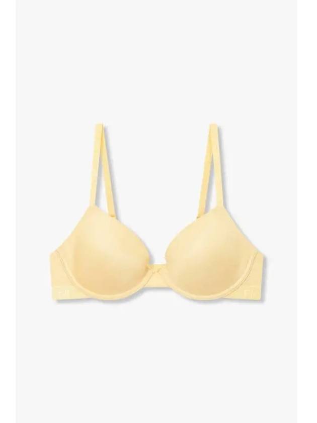 UNDERWEAR Women s Embroidered Logo Banding Contour Bra Yellow - EMPORIO ARMANI - BALAAN 1