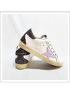 Superstar Glitter Low Top Sneakers Lavender White - GOLDEN GOOSE - BALAAN 4