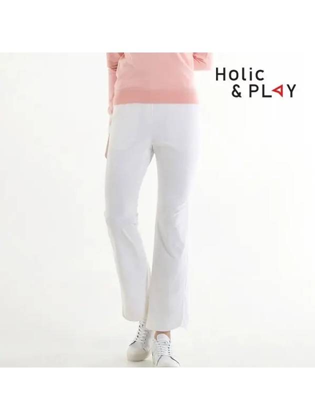 slit bootcut golf pants HB1WPT001BK - HOLIC&PLAY - BALAAN 2