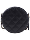 Department store full set packaging Classic mini chain bag tambourine bag caviar black gold AP2307 - CHANEL - BALAAN 4