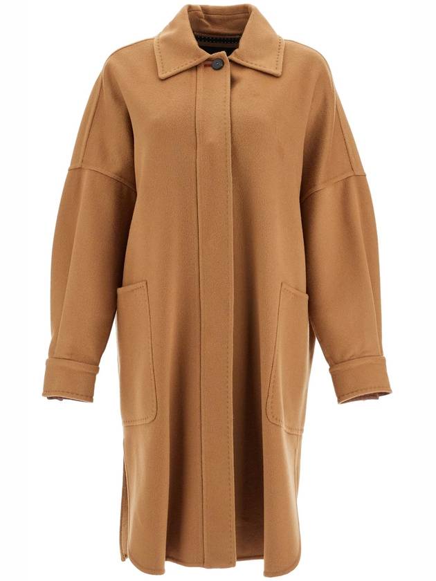 'cashmere oversized chemise coat - MAX MARA - BALAAN 1