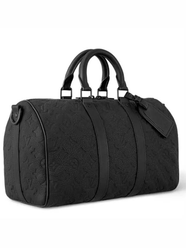 Keepall Bandouliere 35 Duffel Bag Black - LOUIS VUITTON - BALAAN 2