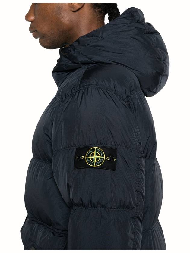 Crinkle Reps Re-Nylon Down Padding Navy - STONE ISLAND - BALAAN 5