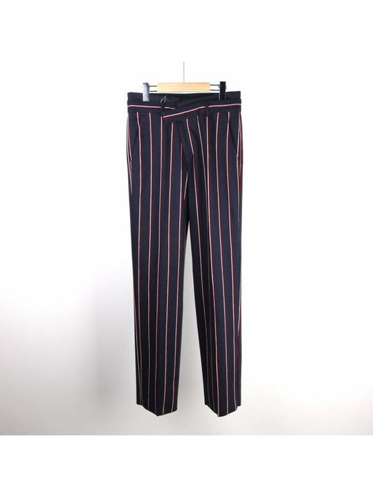 SPORTMAX Pinstripe Slacks Navy SPIDER - MAX MARA SPORTMAX - BALAAN 1