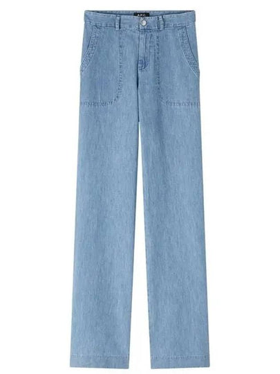 Seaside Straight Jeans Light Blue - A.P.C. - BALAAN 2