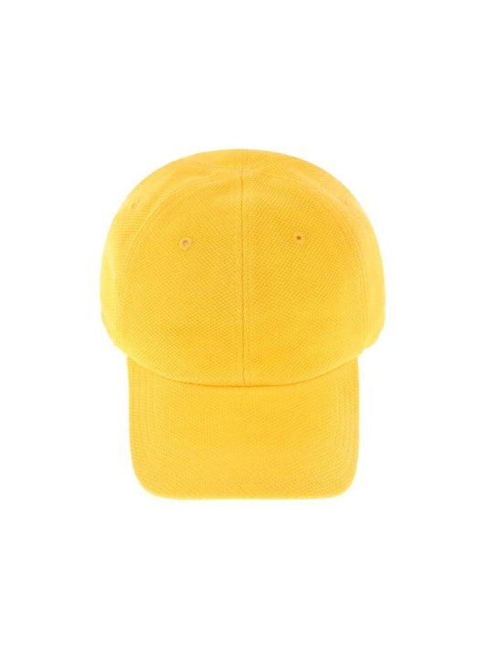 23SS UCAPP14 YELLOW Side logo embroidery yellow ball cap - KITON - BALAAN 2