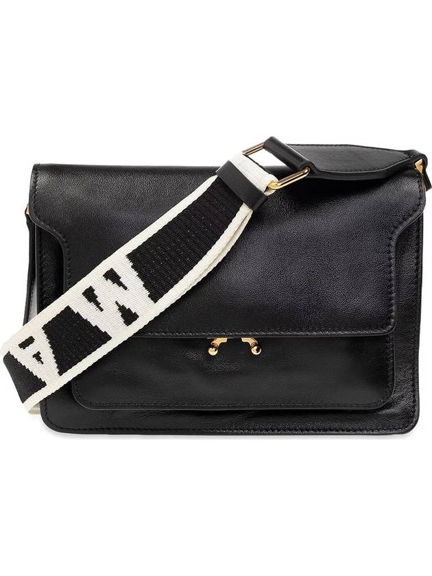 Trunk Soft Medium Cross Bag Black - MARNI - BALAAN 1