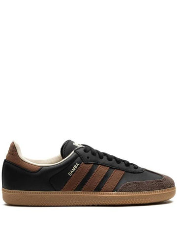 Samba OG Low-Top Sneakers Black - ADIDAS - BALAAN 1