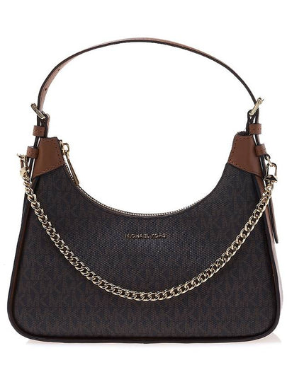 Wilma Logo Shoulder Bag Brown - MICHAEL KORS - BALAAN 2