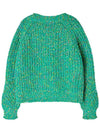 Nep Yarn Crop Cardigan Green - THE GREEN LAB - BALAAN 11