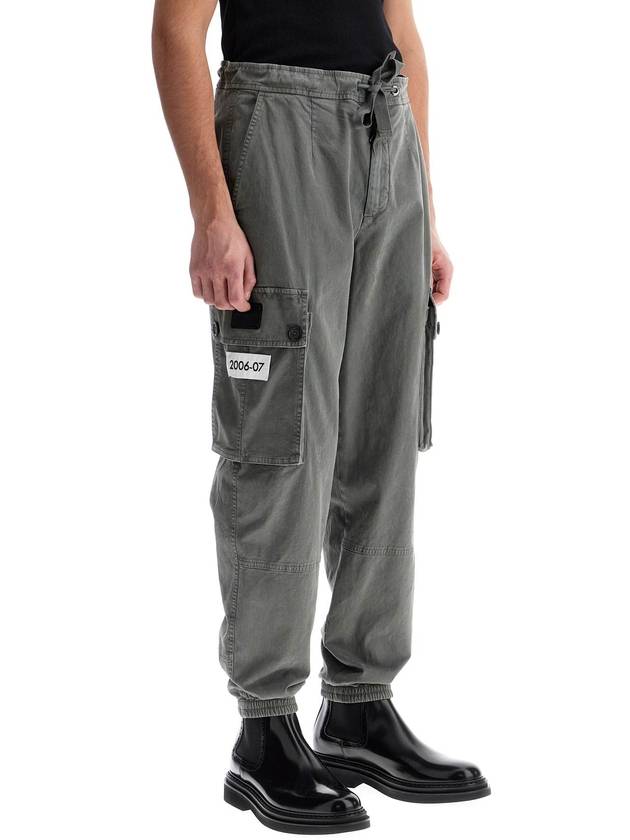 re-edition cotton cargo pants in - DOLCE&GABBANA - BALAAN 2