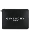 Logo Large Clutch Bag Black - GIVENCHY - BALAAN 4