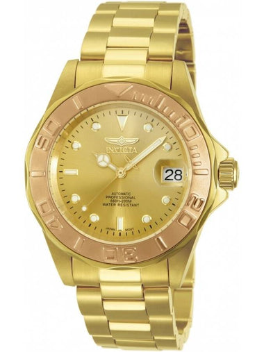 Invicta Pro Diver Automatic Gold Dial Men's Watch 13930 - INVICTA - BALAAN 1